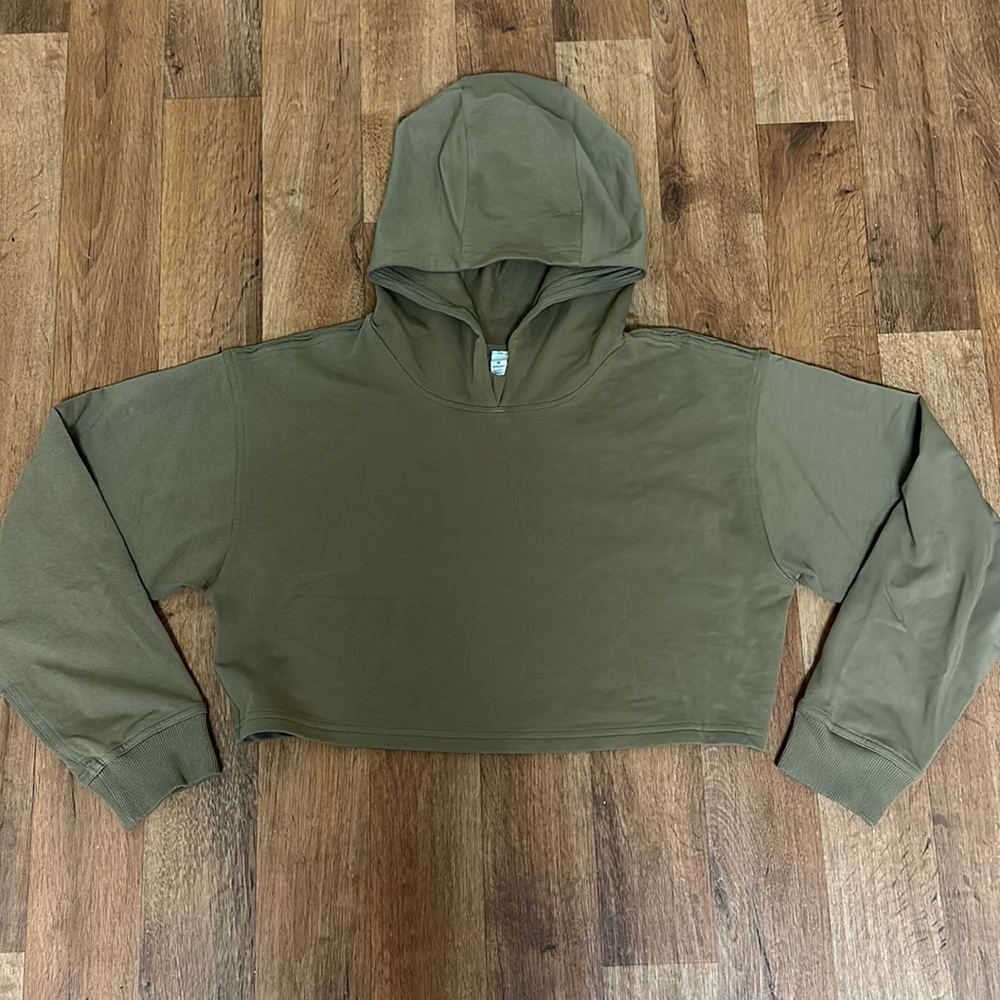 Lululemon All Yours Cropped Hoodie